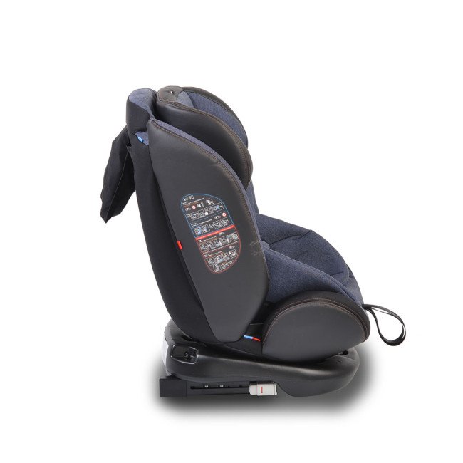 Стол за кола с Isofix система Pilot 360° деним Стол за кола с Isofix система Pilot 360° деним