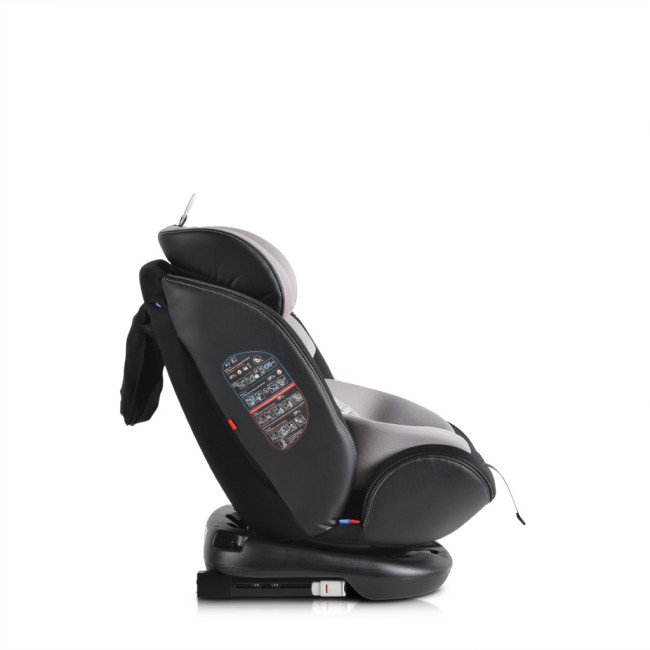 Стол за кола с Isofix система Pilot 360° сив Стол за кола с Isofix система Pilot 360° сив