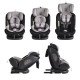 Стол за кола с Isofix система Pilot 360° сив Стол за кола с Isofix система Pilot 360° сив