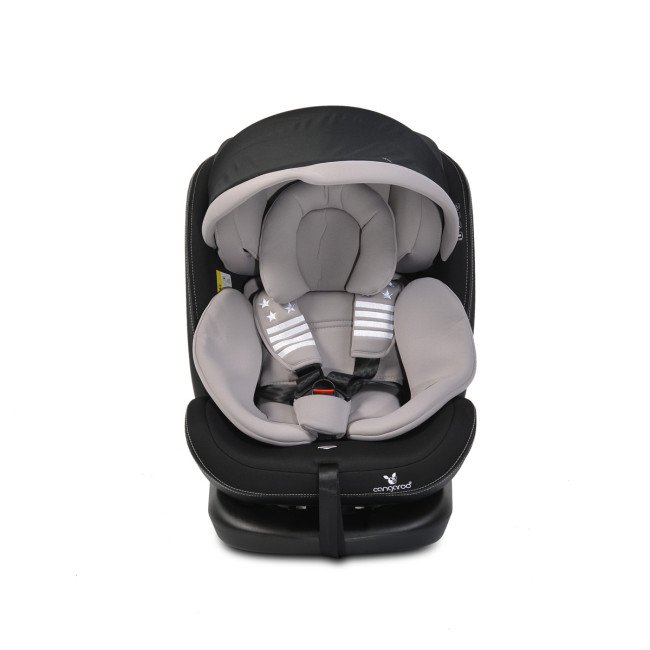 Стол за кола с Isofix система Pilot 360° сив Стол за кола с Isofix система Pilot 360° сив