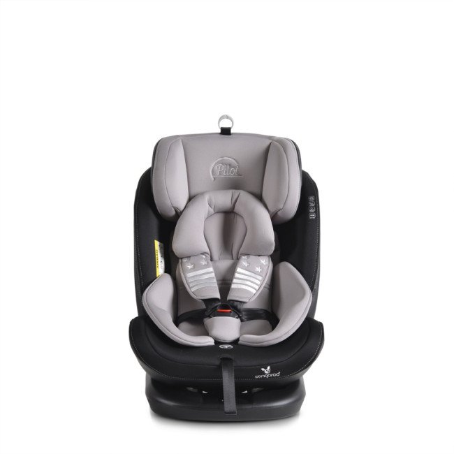 Стол за кола с Isofix система Pilot 360° сив Стол за кола с Isofix система Pilot 360° сив