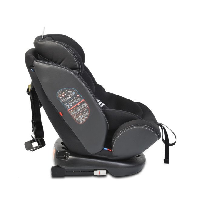 Стол за кола с Isofix система Pilot 360° черен Стол за кола с Isofix система Pilot 360° черен