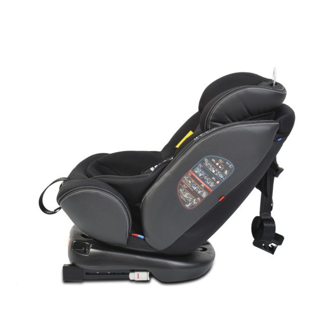 Стол за кола с Isofix система Pilot 360° черен Стол за кола с Isofix система Pilot 360° черен