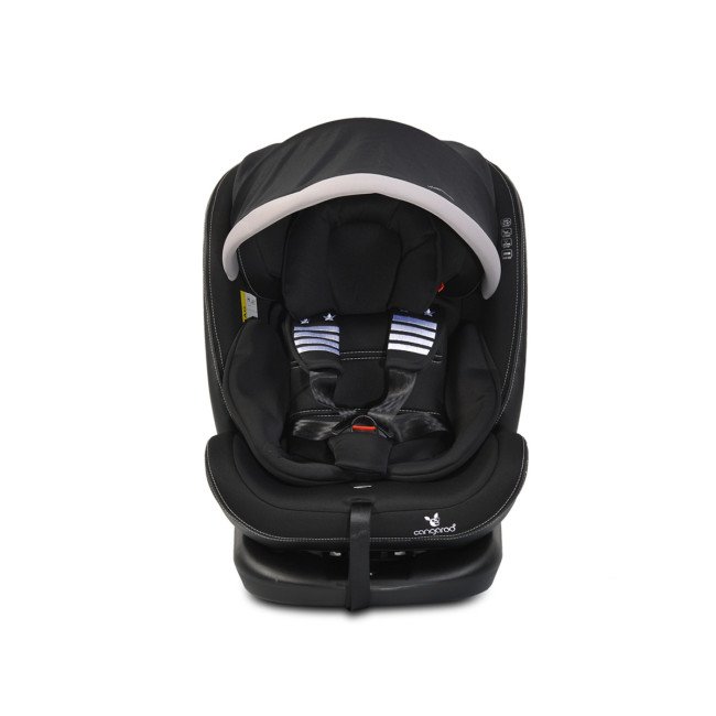 Стол за кола с Isofix система Pilot 360° черен Стол за кола с Isofix система Pilot 360° черен