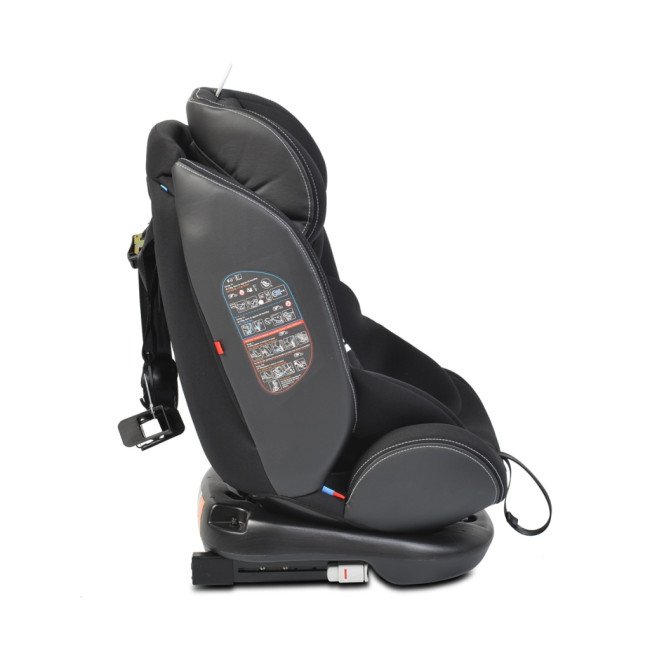 Стол за кола с Isofix система Pilot 360° черен Стол за кола с Isofix система Pilot 360° черен