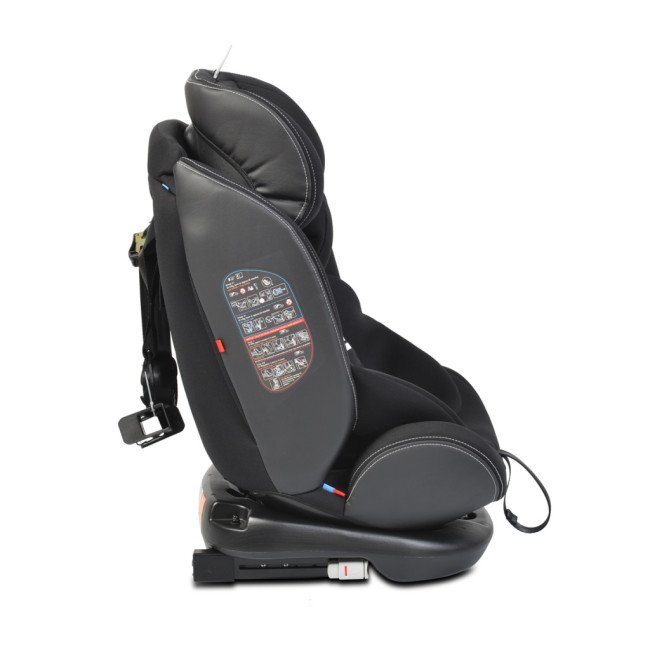 Стол за кола с Isofix система Pilot 360° черен Стол за кола с Isofix система Pilot 360° черен