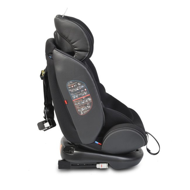 Стол за кола с Isofix система Pilot 360° черен Стол за кола с Isofix система Pilot 360° черен