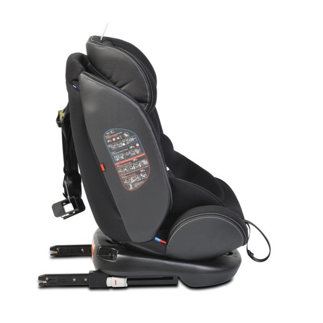 Стол за кола с Isofix система Pilot 360° черен Стол за кола с Isofix система Pilot 360° черен