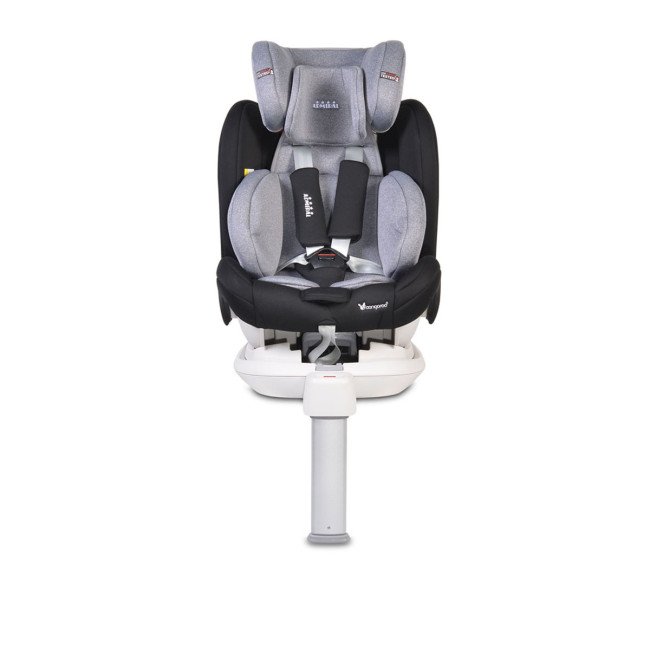 Стол за кола с Isofix система Admiral тъмносив