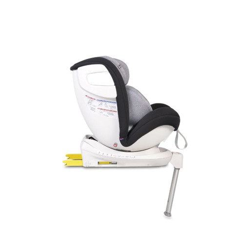 Стол за кола с Isofix система Admiral тъмносив Стол за кола с Isofix система Admiral тъмносив