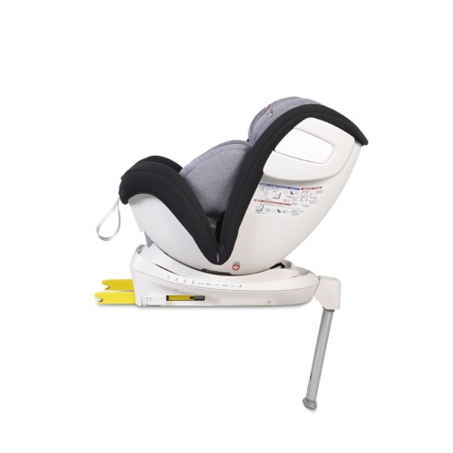 Стол за кола с Isofix система Admiral тъмносив Стол за кола с Isofix система Admiral тъмносив