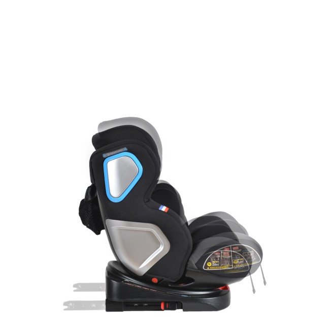Стол за кола Colonel 360° тъмносив Стол за кола Colonel 360° тъмносив