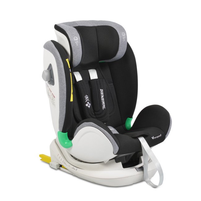 Стол за кола General I-Size с Isofix система 360° сив