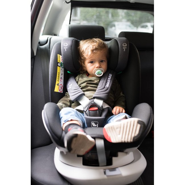Стол за кола General I-Size с Isofix система 360° сив