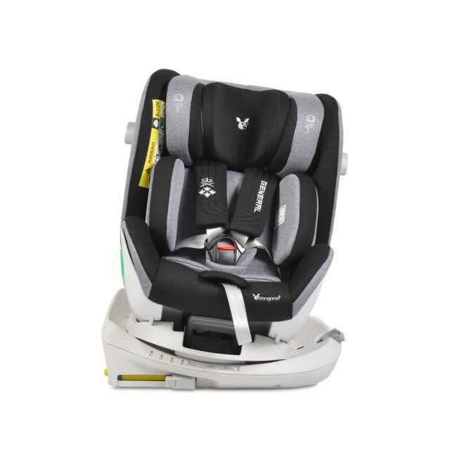 Стол за кола General I-Size с Isofix система 360° сив