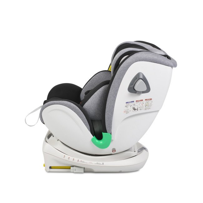Стол за кола General I-Size с Isofix система 360° сив