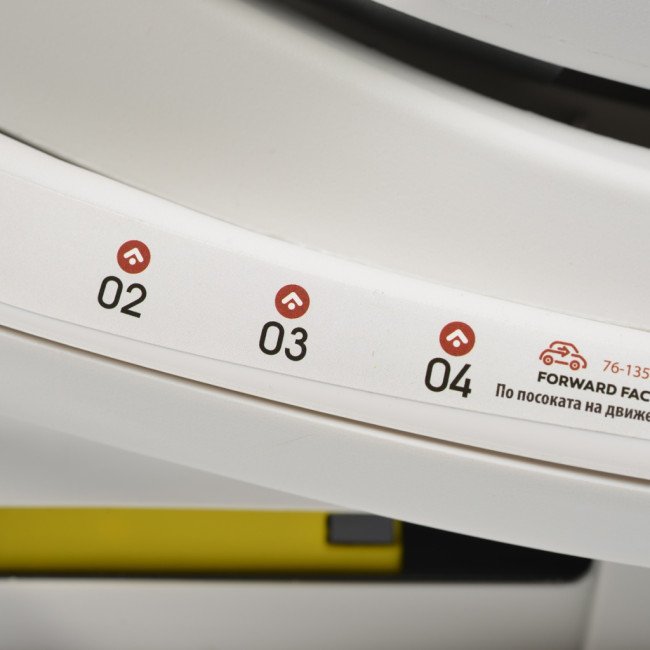 Стол за кола General I-Size с Isofix система 360° черен