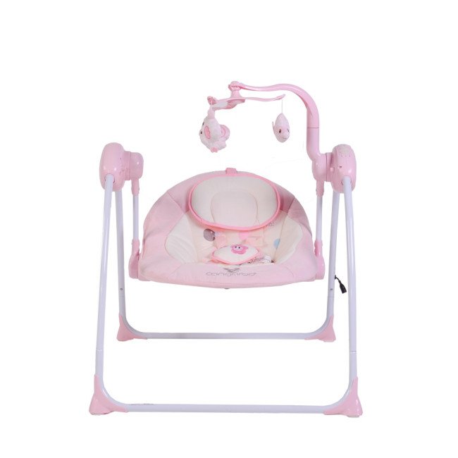 Електрическа люлка Baby Swing+ розов Електрическа люлка Baby Swing+ розов