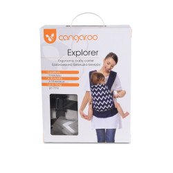 Ергономично кенгуру Explorer черен