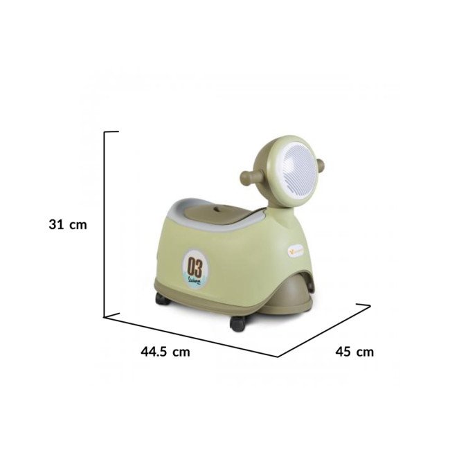 Гърне Mini Vespa 2в1 зелен