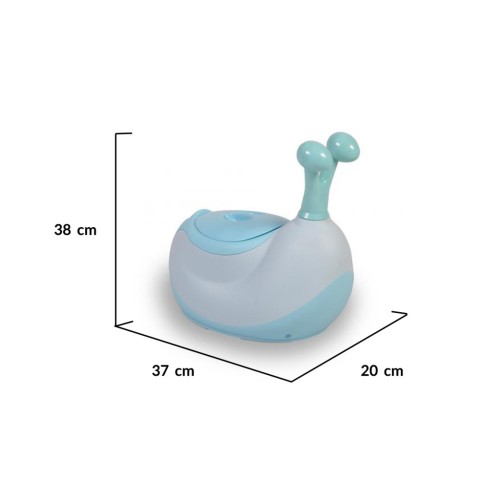 Гърне Snail син Гърне Snail син