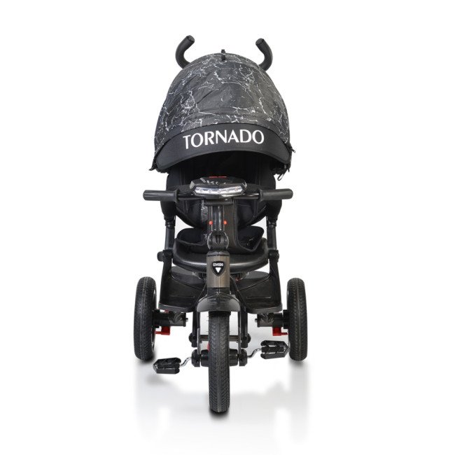 Детска триколка Tornado с музикално табло тъмносив