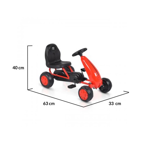 Картинг кола Blaze - B001 червен Картинг кола Blaze - B001 червен