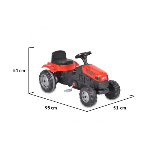Трактор Active 07314 червен Трактор Active 07314 червен