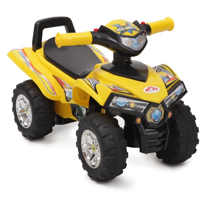 Детско ATV за бутане 551 жълт