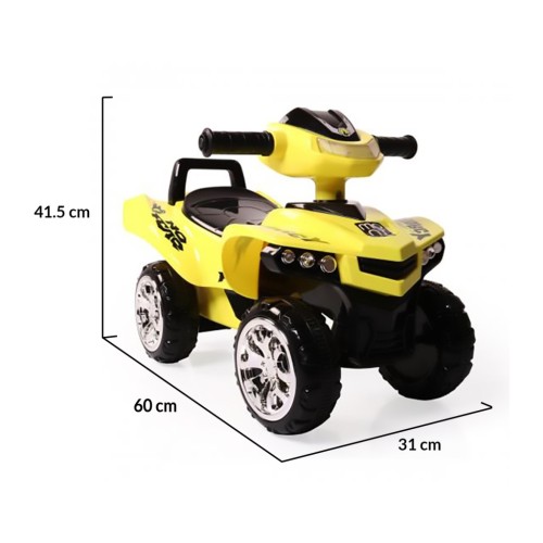 Детско ATV за бутане No Fear JY-Z05 жълт Детско ATV за бутане No Fear JY-Z05 жълт