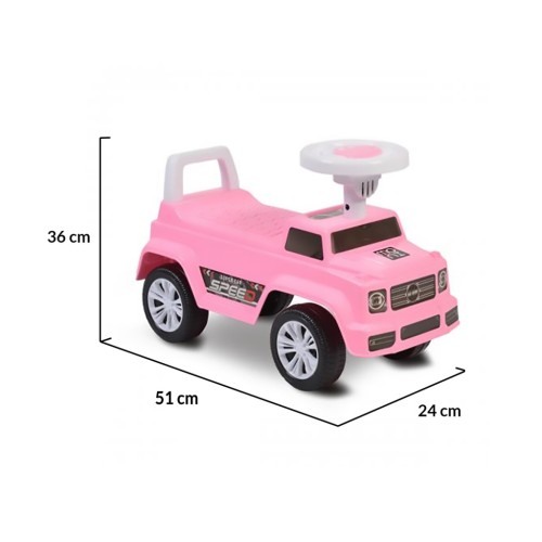 Кола за бутане Speed JY-Z12 розов Кола за бутане Speed JY-Z12 розов