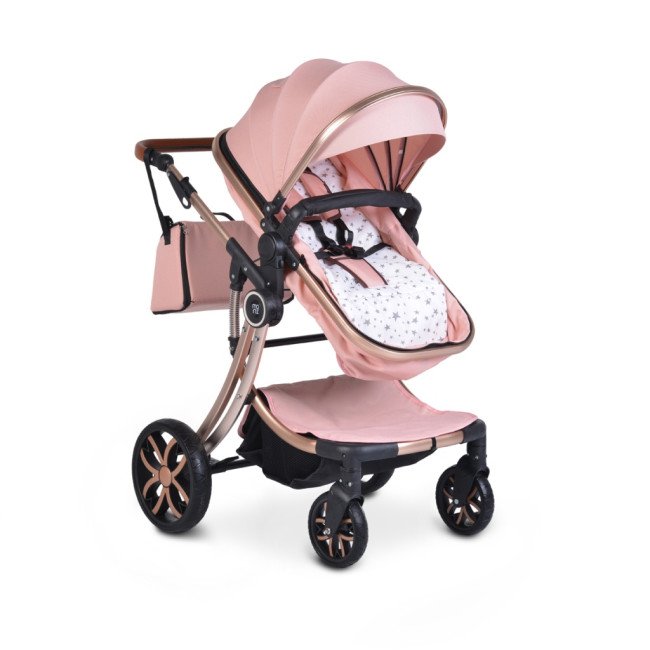 Комбинирана детска количка Polly 3в1 розов