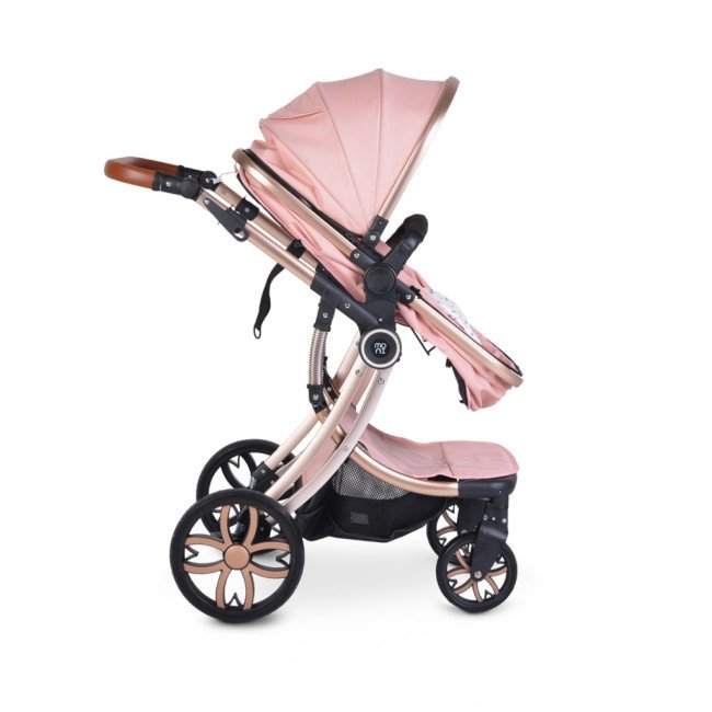 Комбинирана детска количка Polly 3в1 розов