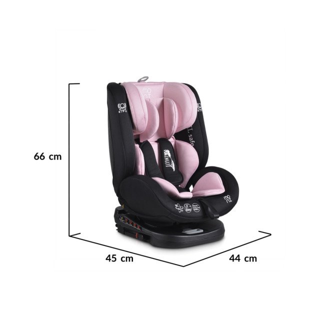Стол за кола Serengeti розов