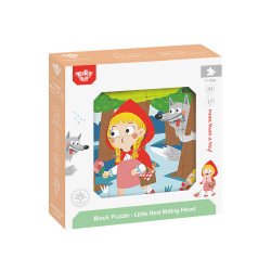 Дървени Кубчета пъзел Red Riding Hood TF456 Дървени Кубчета пъзел Red Riding Hood TF456