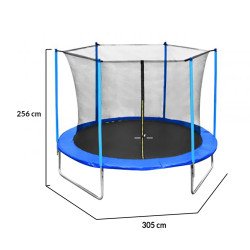 Батут 304cm (10ft) с вътрешна мрежа Spring