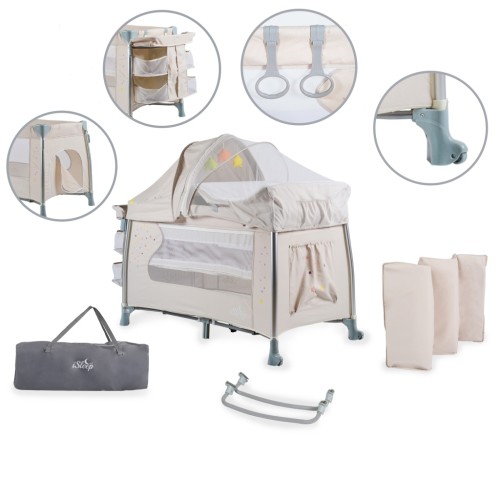 Детска кошара ISleep бежов Детска кошара ISleep бежов