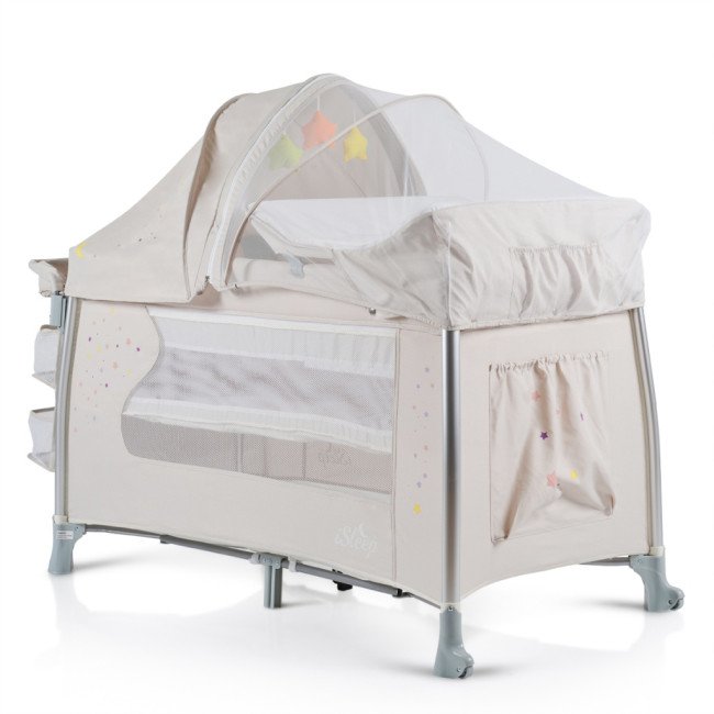 Детска кошара ISleep бежов Детска кошара ISleep бежов