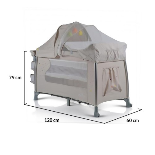 Детска кошара ISleep бежов Детска кошара ISleep бежов