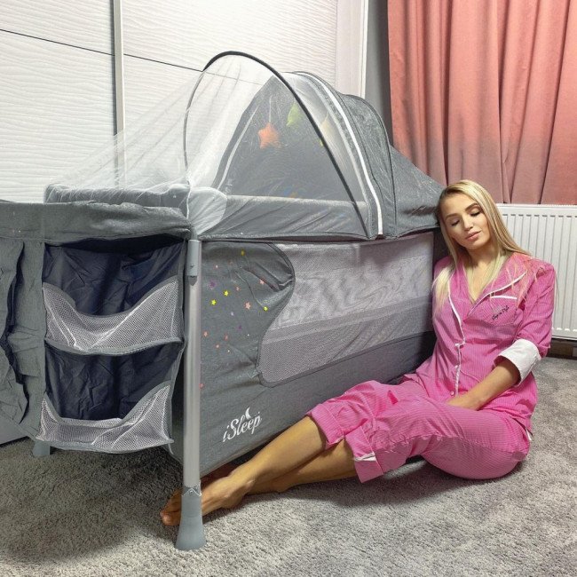 Детска кошара ISleep бежов Детска кошара ISleep бежов