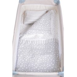 Спален комплект 3 части Heavenly 60/120см сив