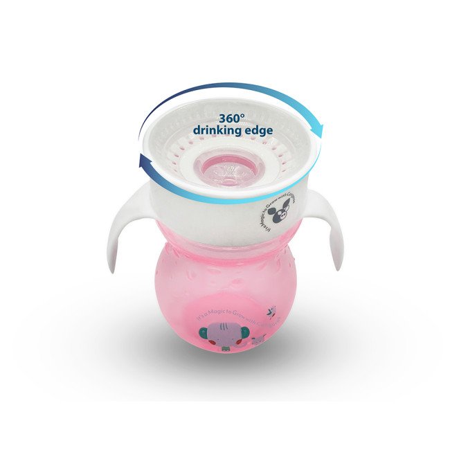Чаша 270ml Magical Cup розов C0669H Чаша 270ml Magical Cup розов C0669H