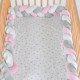 Луксозен oбиколник плитка Braidy220/13см. розов Луксозен oбиколник плитка Braidy220/13см. розов