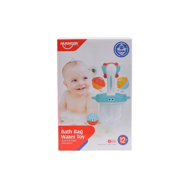 Играчка за баня кош с три играчки HE0262