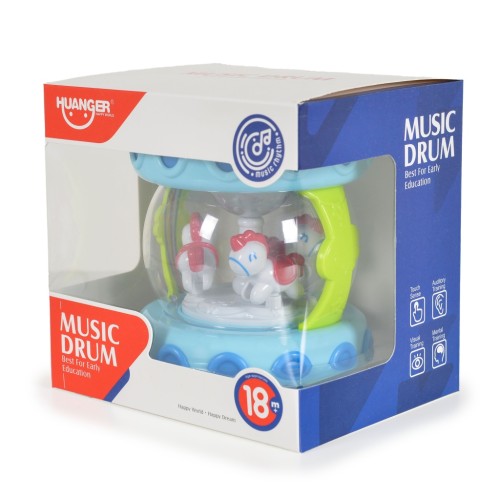 Бебешки барабан Music drum HE0701 Бебешки барабан Music drum HE0701