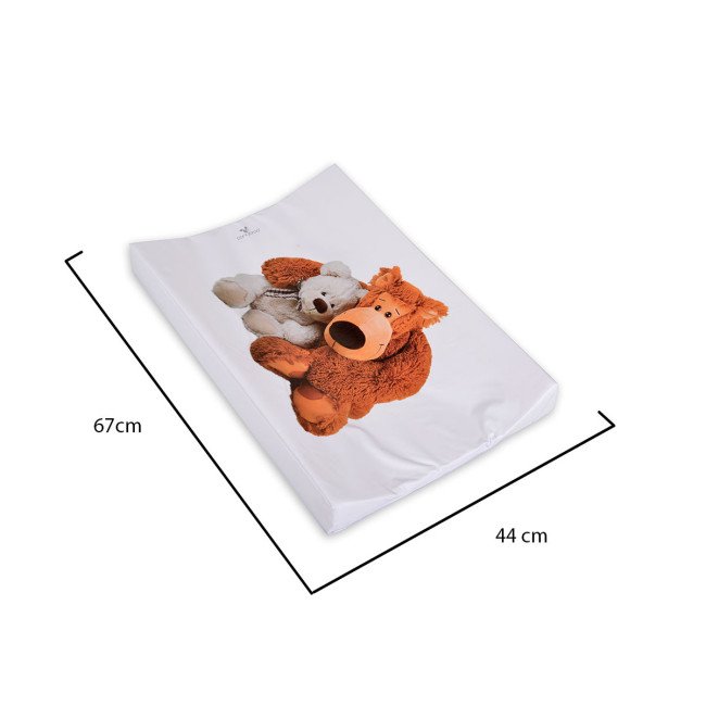 Мека подложка за повиване 44х67 Plush bears Мека подложка за повиване 44х67 Plush bears