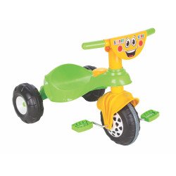 Детски мотор с педали Smart 07132 зелен