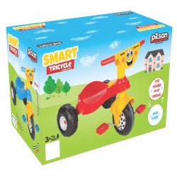 Детски мотор с педали Smart 07132 зелен