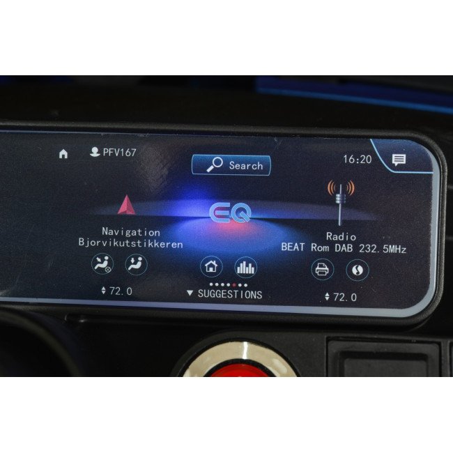 Акумулаторна кола Mercedes-Benz EQA металик черен