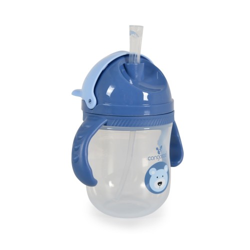 Чаша със сламка 240ml Berry син C0586 Чаша със сламка 240ml Berry син C0586